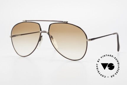 Zeiss 9371 Alte 80er Aviator Sonnenbrille, alte orig. Zeiss Sonnenbrille mit W.Germany-Aufdruck, Passend für Herren