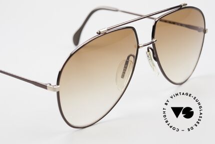 Zeiss 9371 Alte 80er Aviator Sonnenbrille, ungetragen (wie all unsere vintage Zeiss Sonnenbrillen), Passend für Herren