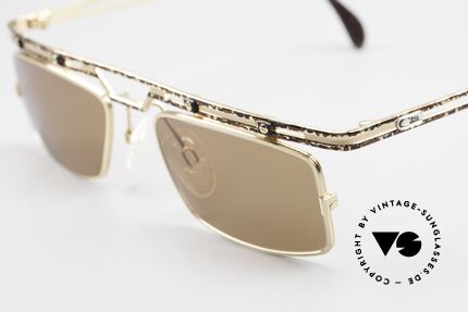 Cazal 975 Eckige Designer Sonnenbrille, echte Top-Qualität; wirklich noch 'made in Germany', Passend für Herren