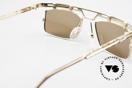 Cazal 975 Eckige Designer Sonnenbrille, KEINE RETRO BRILLE; sondern ein altes ORIGINAL!, Passend für Herren