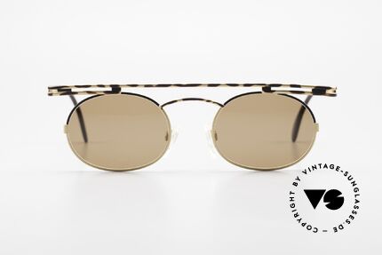 Cazal 761 Alte Cazal 90er Sonnenbrille, rund und kantig zugleich; ein echter Hingucker, Passend für Herren und Damen