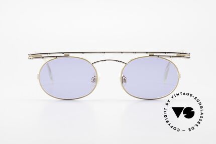 Cazal 761 Alte 90er Original Sonnenbrille, rund und kantig zugleich; ein echter Hingucker, Passend für Herren und Damen
