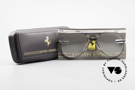 Ferrari F23 Formel 1 Ferrari Brille 90er, Größe: large, Passend für Herren
