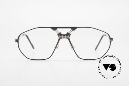 Ferrari F22 Formel 1 Herren Luxusbrille, sehr markantes Design von Brücke und Nasensteg, Passend für Herren
