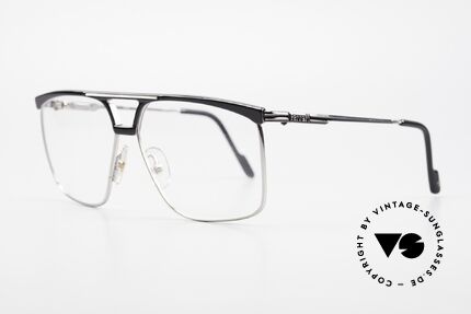 Ferrari F35 Grosse Vintage Herrenbrille, Alutanium-Fassung mit flexiblen Federscharnieren, Passend für Herren