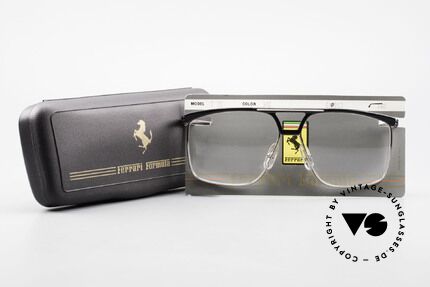 Ferrari F35 Grosse Vintage Herrenbrille, Größe: large, Passend für Herren