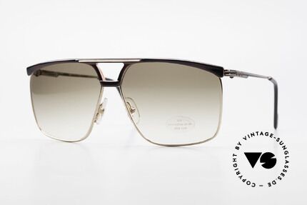 Ferrari F35 Alutanium Herrenbrille X-Large, maskuline FERRARI Formel 1 vintage Sonnenbrille, Passend für Herren