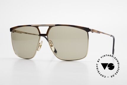 Ferrari F35 X-Large Herrenbrille Alutanium, maskuline FERRARI Formel 1 vintage Sonnenbrille, Passend für Herren