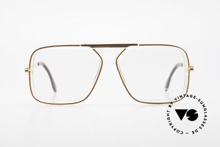 Cazal 630 Alte 80er Hip Hop Cazal Brille, Designerbrille von 1986 (made in W.Germany), Passend für Herren