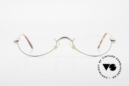Bugatti 03705 Luxus Lesebrille 90er Unisex, zeitlose, ovale Form ... klassisch silber lackiert, Passend für Herren und Damen