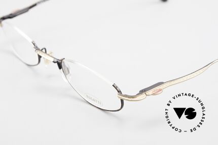 Bugatti 23687 High-Tech Herren Lesebrille, ein edles Bugatti Original aus den späten 90ern, Passend für Herren