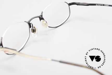 Bugatti 23687 High-Tech Herren Lesebrille, KEINE Retrobrille; eine alte Rarität in Gr. 47/25, Passend für Herren