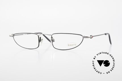 Bugatti 11729 Markante Vintage Lesebrille, original vintage Luxus-Lesebrille von BUGATTI, Passend für Herren