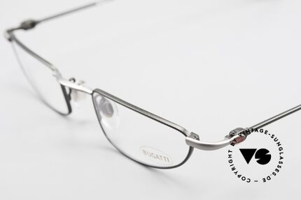 Bugatti 11729 Markante Vintage Lesebrille, ungetragen (wie alle unsere Bugatti Fassungen), Passend für Herren