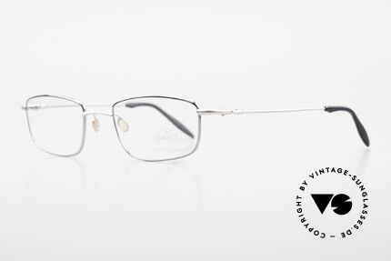 Bugatti 19061 Titanium Herrenbrille 90er, ergonomische Bügelform für höchsten Tragekomfort, Passend für Herren
