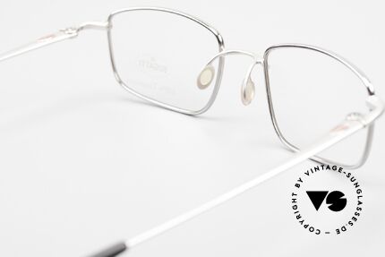 Bugatti 19061 Titanium Herrenbrille 90er, KEIN RETRO; ein kostbares ORIGINAL in titan-grau, Passend für Herren