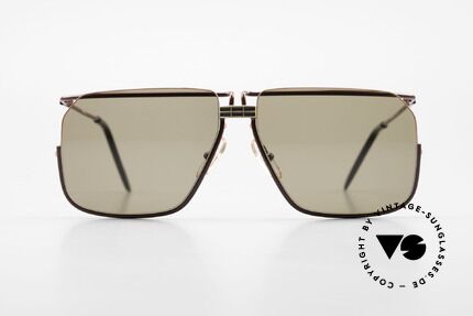 Ferrari F18/S Ferrari Formel 1 Sonnenbrille, sehr interessante Rahmenkonstruktion (halb rahmenlos), Passend für Herren