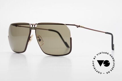 Ferrari F18/S Ferrari Formel 1 Sonnenbrille, feinste Qualität und Materialien aus Italien, Gr. 62°14, Passend für Herren