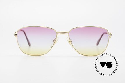 Cartier Courcelles 90er Luxus Sonnenbrille Unikat, ein vintage ORIGINAL mit neuen, originellen Gläsern, Passend für Herren und Damen