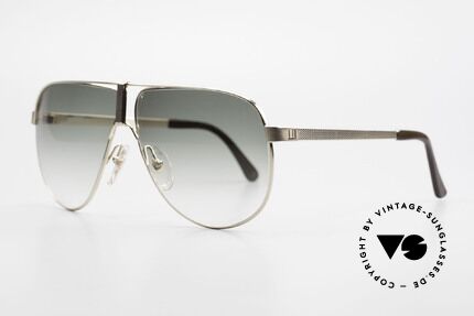 Dunhill 6043 Vergoldete Sonnenbrille 90er, Barley-Verfahren: winzige Facetten für sanften Glanz, Passend für Herren