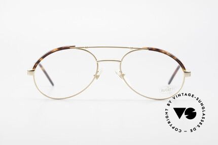 Bugatti 03081 90er Herren Brille True Vintage, Anfang der 90er Jahre in Frankreich produziert, Passend für Herren