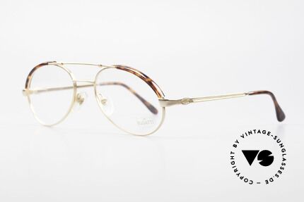 Bugatti 03081 90er Herren Brille True Vintage, hoher Komfort & Passform durch Federgelenke, Passend für Herren