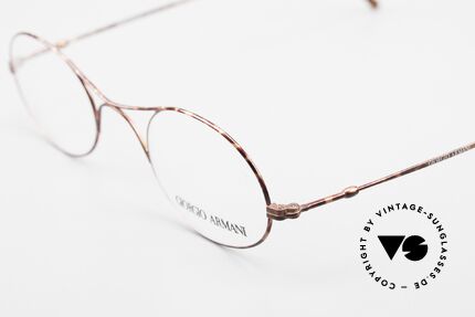 Giorgio Armani 229 Die Schubert Brille von Armani, öst. Komponist Franz Schubert trug diese Form um 1820, Passend für Herren und Damen