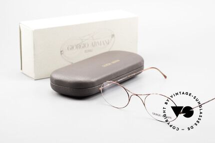 Giorgio Armani 229 Die Schubert Brille von Armani, ein ungetragenes Original aus den 90ern mit orig. Etui, Passend für Herren und Damen