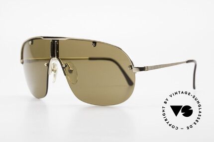 Dunhill 6102 90er Gentleman Sonnenbrille, genialer flexibler Rahmen für idealen Tragekomfort, Passend für Herren