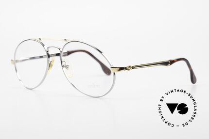 Bugatti 11946 Large 80er Herren Luxus Brille, keine Tropfen- od. Aviatorform, sondern Bugatti, Passend für Herren