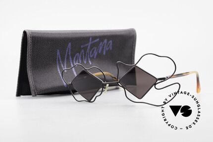 Claude Montana 657 Haute Couture Sonnenbrille, Größe: medium, Passend für Damen