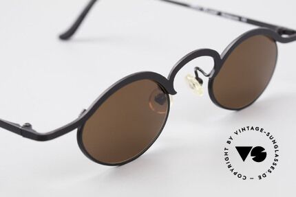 Theo Belgium Fecourf Ovale Designer Sonnenbrille, ungetragenes Theo-Einzelstück für die, die sich trauen!, Passend für Herren und Damen