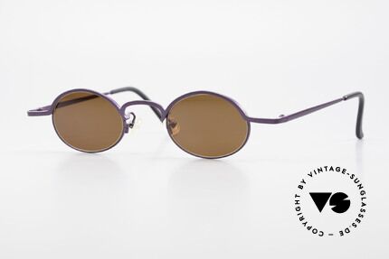 Theo Belgium San 90er Designer Sonnenbrille Details