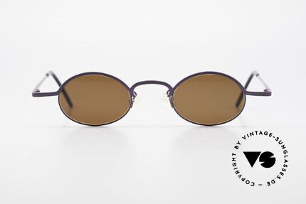 Theo Belgium San 90er Designer Sonnenbrille, 1989 gegründet als GEGENPOL zum üblich 'Mainstream', Passend für Damen