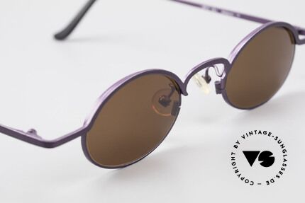 Theo Belgium San 90er Designer Sonnenbrille, ungetragenes Theo-Einzelstück für die, die sich trauen!, Passend für Damen