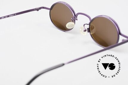Theo Belgium San 90er Designer Sonnenbrille, sozusagen: VINTAGE Sonnenbrille mit Symbol-Charakter, Passend für Damen