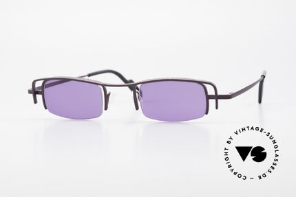 Theo Belgium Winter Damen Sonnenbrille Eckig 90er, Theo Belgium: die eigenwilligste Brillenmarke, weltweit, Passend für Damen