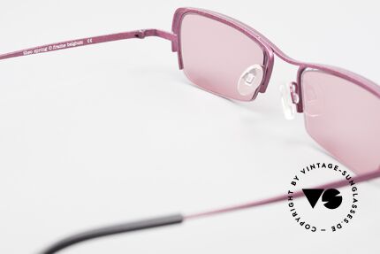 Theo Belgium Sping 90er Damen Sonnenbrille Eckig, sozusagen: VINTAGE Sonnenbrille mit Symbol-Charakter, Passend für Damen