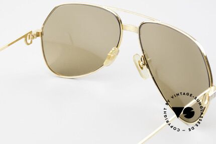 Cartier Vendome Santos - L Luxus Gläser mit Hauchzeichen, ungetragen mit original Verpackung; ein Sammlerstück, Passend für Herren