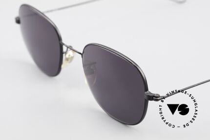 Cutler And Gross 0307 Alte Vintage Sonnenbrille 90er, Materialien und deren Verarbeitung auf Spitzen-Niveau, Passend für Herren und Damen