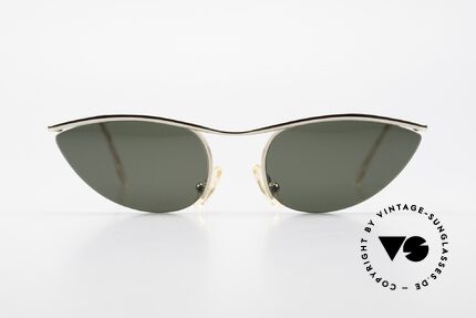 Cutler And Gross 0359 Cateye Designer Sonnenbrille, klassisch, zeitlose Understatement Luxus-Sonnenbrille, Passend für Damen