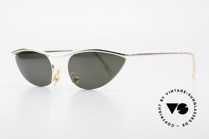 Cutler And Gross 0359 Cateye Designer Sonnenbrille, stilvoll & unverwechselbar; auch ohne pompöse Logos, Passend für Damen
