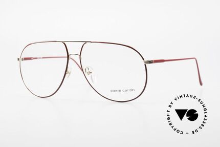 Pierre Cardin 223 80er Herrenbrille Tropfenform, vintage 1980er Pierre CARDIN Brillenfassung, Passend für Herren