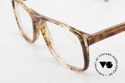 Silhouette M2086 Alte 80er Brille Bernstein Stil, sehr interessante Rahmenfarbe (wie Bernstein), Passend für Herren