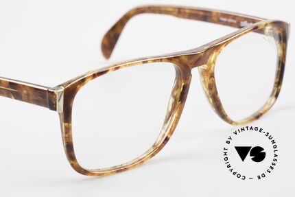 Silhouette M2086 Alte 80er Brille Bernstein Stil, KEINE Retrobrille, sondern ein 80er ORIGINAL!, Passend für Herren
