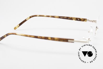 Lunor Classic Oval GP Randlos Brille Vergoldet Oval, Größe: small, Passend für Herren und Damen