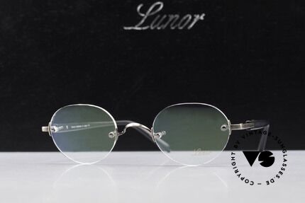 Lunor Classic V Panto AS Randlose Panto Brille Unisex, Größe: small, Passend für Herren und Damen