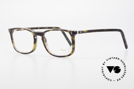 Lunor A5 313 Klassisch Zeitlose Unisex Brille, Brillendesign in Anlehnung an frühere Jahrhunderte, Passend für Herren und Damen