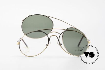 Bugatti 07823 Alte 80er Brille mit Vorhänger, Größe: medium, Passend für Herren