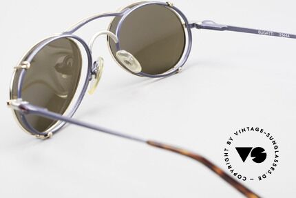 Bugatti 23444 Alte 90er Brille mit Vorhänger, KEINE RETROmode; sondern ein altes 90er ORIGINAL, Passend für Herren